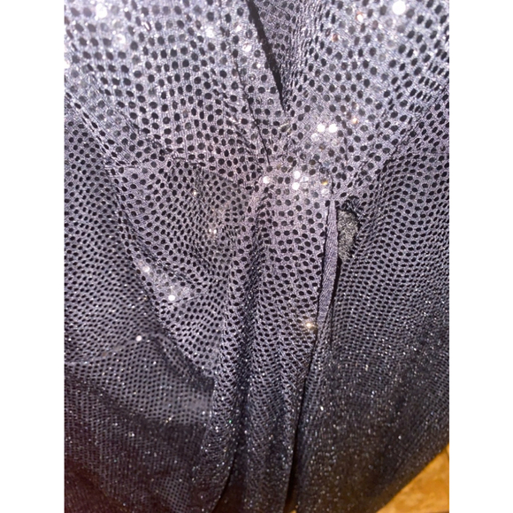 John Meyer gorgeous black sequin dress size 20W - Picture 7 of 9